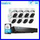 Reolink PoE Security Camera System 4K 16CH NVR 3TB HDD for Video Audio Recording