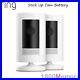 Ring Stick Up Cam Battery HD 1080p Wi-Fi Security Video Camera Gen3 White 2 Pack