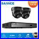 SANNCE 1080P Security CCTV Camera 8CH 5in1 DVR Home Surveillance System Outdoor
