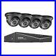 SANNCE 16CH 1080P HDMI 5IN1 DVR Security Camera System Outdoor EXIR Night Vision