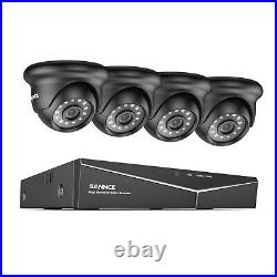 SANNCE 16CH 1080P HDMI 5IN1 DVR Security Camera System Outdoor EXIR Night Vision