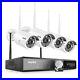SANNCE 3MP HD Wifi Security Camera System Wireless Outdoor IP CCTV 8CH NVR Kits