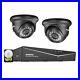 SANNCE 4CH 1080P DVR Home CCTV Security Camera System Outdoor IR Night Vision AI