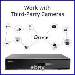SANNCE 4CH 1080P HDMI DVR CCTV Home Security System 2MP Camera IR Night Vision