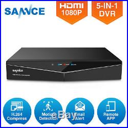 SANNCE 5in1 8CH 1080P HDMI DVR CCTV HD Video Recorder for Security Camera System