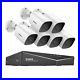 SANNCE 5in1 8CH DVR 1080P Security Camera System CCTV Outdoor AI & Night Vision