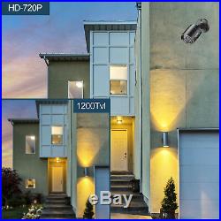 SANNCE 8CH 1080N 5in1 HDMI DVR IR 1500TVL In/Outdoor Home Security Camera System