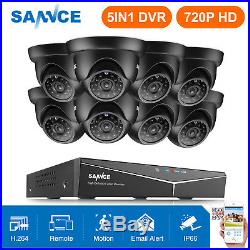 SANNCE 8CH 1080P HDMI DVR 1500TVL HD IR CCTV Video Home Security Camera System