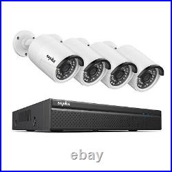 SANNCE 8CH 8MP NVR 3MP POE Security IP Camera System Network Outdoor AI Motion