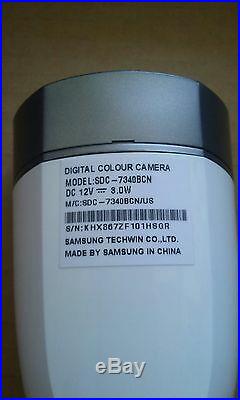 Samsung SDC-7340BCN WeatherProof Camera CCTV Night Vision + BNC Cable SDC-7340