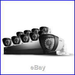 Samsung SDS-P5102 16 Chan DVR Security w 10 Cameras SDC-7340 1TB HDD SDR-5102N