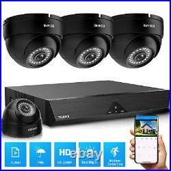 Security Camera System CCTV Home Outdoor Surveillance Camera AHD 8CH NightVision
