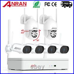 Security Camera System CCTV Wifi Wireless Home Outdoor Audio 8CH NVR HD 3MP Kits