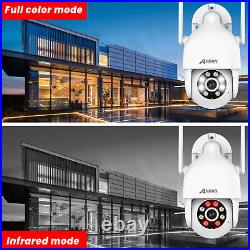 Security Camera System Wireless Outdoor WiFi IP Audio CCTV Home 3MP 8CH NVR 1TB