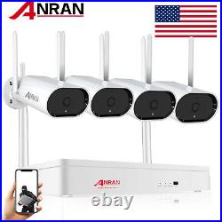 Security Camera Wireless System Audio Home 3MP/2K 8CH NVR Outdoor Wifi IR CCTV