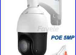 Security POE 5MP PTZ IP Camera 5 Megapixels 30X ZOOM Hisee P2P Audio Mic IR 100M