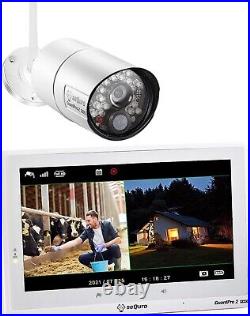 Sequro Wireless Security Camera with Monitor Outdoor Surveillance CCTV Camera