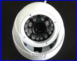 Set (4) HD TVI 2.4MP 1080p HD 1/2.8 CMOS Outdoor IR Dome Security Cameras 3.6MM