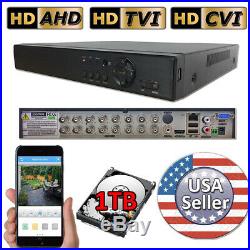 Sikker 16 Ch Channel standalone Video Security DVR Camera Recorder System 1TB