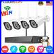 Smart 8CH Wireless 1080P NVR Outdoor Home WIFI IP Camera CCTV Security System US