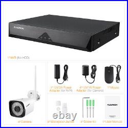 Smart 8CH Wireless 1080P NVR Outdoor Home WIFI IP Camera CCTV Security System US