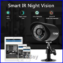 Smart Home CCTV Security System 4CH 1080N AHD DVR+4XOutdoor 1500TVL 720P Cameras