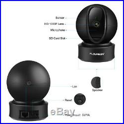 Smart IP CAMERA HD 1080P WIRELESS Panorama LED IR WIFI Auto-Tracking Webcam US