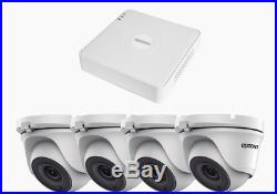Surveillance kit, 4 cameras (720p), 5 ch DVR (1080p), power supply & connectors