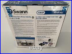 Swann 1080P Wireless Pan & Tilt HD CCTV Security Wi-Fi Camera White