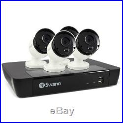 Swann 8Ch Security System CCTV with4x 5MP Thermal Sensing Bullet Cameras/2TB HDD