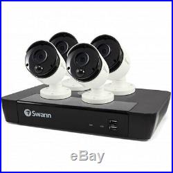 Swann 8Ch Security System CCTV with4x 5MP Thermal Sensing Bullet Cameras/2TB HDD