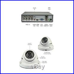 Swann 8ch CCTV Security System DVR 1TB HDD/4x 720p Dome Night Vision Cameras