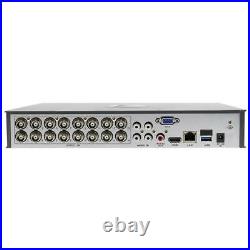 Swann DVR 4580 16-Ch FHD 1TB DVR Security System with 12 Warning Light Cameras