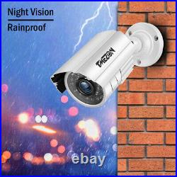 TMEZON 1080P CCTV Camera Security System Home Outdoor Night Vision