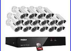 TMEZON 4CH 8CH 16CH 1080N HDMI DVR 1MP CCTV IR Camera Security System 1TB HDD