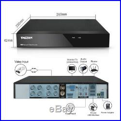 TMEZON 8CH 1080P HDMI DVR 3000TVL Outdoor CCTV Home Security Camera System 1TB