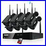 TMEZON HD WiFi 1080P CCTV IP Camera Wireless 8CH NVR Home Security System 2TB