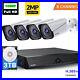 TOGUARD 1080P 8CH DVR Home Security Camera System CCTV Wired AHD Outdoor 3TB HDD