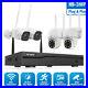 TOGUARD 3MP Wireless Security Camera System Outdoor 8CH H. 265+ CCTV Wifi NVR Kit