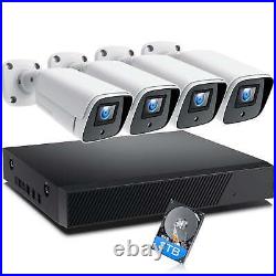 TOGUARD 5MP PoE Home Security Camera System 8CH NVR CCTV Surveillance Camera 3TB