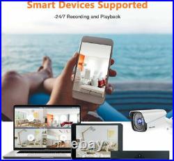 TOGUARD 8CH DVR 5MP Lite CCTV Home Security Camera System 1080P H. 265+ Outdoor