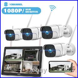 TOGUARD HD 3MP Wifi Security Camera System Wireless Outdoor IP CCTV 8CH NVR Kit