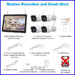 TOGUARD HD 3MP Wifi Security Camera System Wireless Outdoor IP CCTV 8CH NVR Kit