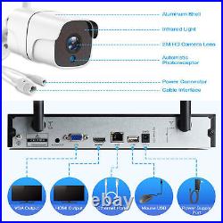 TOGUARD Wireless 2MP Security Camera System Outdoor Wifi IP CCTV 1080P 8CH NVR