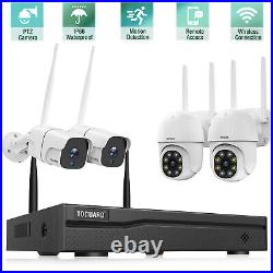TOGUARD Wireless 8CH NVR 1080P Video Security Camera System Outdoor WIFI CCTV IR