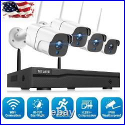 TOUGARD 2MP Home Wireless Security Camera System 8CH WIFI NVR CCTV Outdoor Cam
