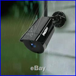 Tmezon Wireless Security Camera System 1080P 8CH WIFI NVR Outdoor Night CCTV Kit