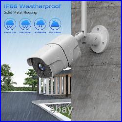 Toguard CCTV Security Camera System Outdoor with 3TB Hard Drive, 4pcs Cameras R1