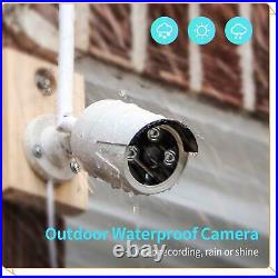 US HeimVision HM241 Full 1080P 8CH NVR Wireless 2MP Security IP Camera System IR