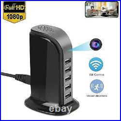 USB Tower Charger Hidden Covert Security CCTV 4K UHD Wi-Fi Camera Video Recorder